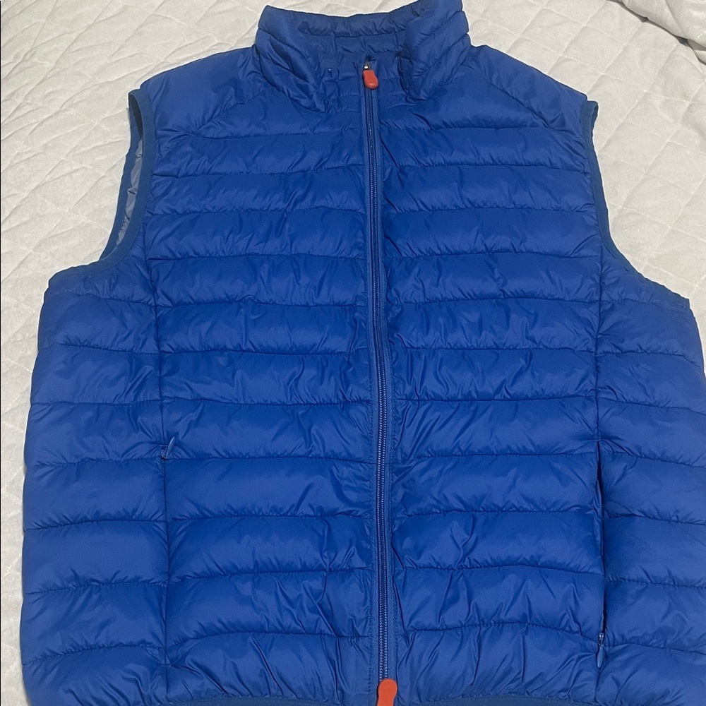 SAVE THE DUCK Royal Blue Puffer Vest